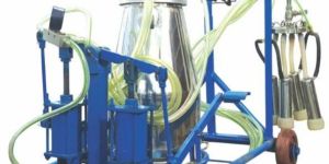 PEDAL OPERATED MILKING MACHINE