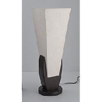 Pecan Table Wooden Lamp