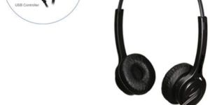 USB CONNECTION DOUBLE SIDED HEADSET