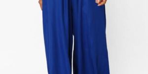 Ladies Navy Blue Palazzo Pants