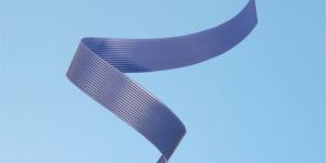 Flat Cables with Round Conductors