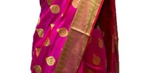 Georgette Katan Silk Sarees