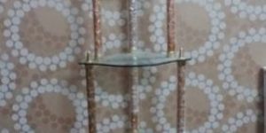 Glass Corner Stand