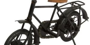 Miniature Cycle Wrought Iron Show Piece