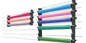 Vinyl Roll Storage Racks