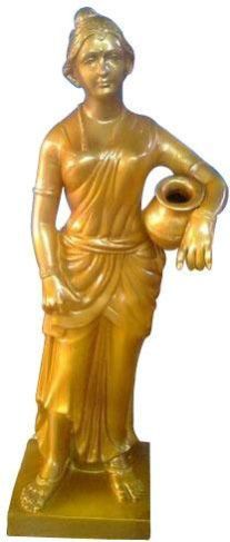 Fiberglass Lady Sculpture