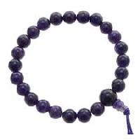 Amethyst Bead Bracelet