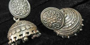 Silver Jewel Earring