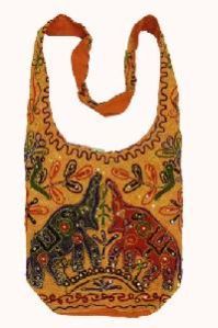 Elephant Embroidery Shoulder Bag Fashion Accessories