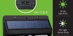 Solar Garden Motion sensorLight