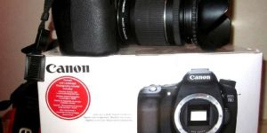 Sealed Original Canon EOS SLR 70D Camera