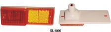 SL 566 SIDE MARKER WITH REFLEX REFLECTOR