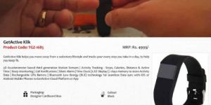 Getactive Klik Fitness Tracker