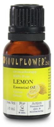 Soulflower Lemon Essential Oil