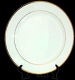 10 Inch Golden Rim Plate