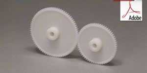 Injection Molded Spur Gears