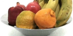 Graminheet Stainless Steel Fruit Basket 28cm