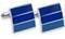 Trendy Blue Cufflinks