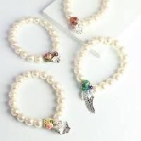 Pearl Charm Bracelet