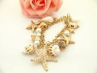 Mixed Elements Shell Bracelet