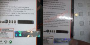 Security Purposes Scratch Holograms