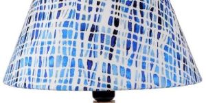 Blue Lampshade Taper
