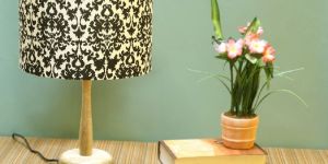 Table Lamp - Black & White