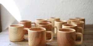 Wooden Coffee Mugs