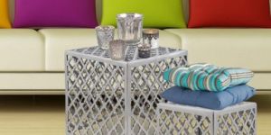 Cube Aluminum Table Set