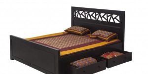 Frett Work Bed with storage HC-041D