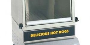 Glass Front Hot Dog Steamer