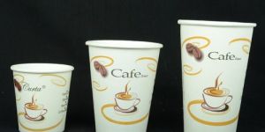 Disposable Printed Paper Coffee Cups
