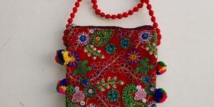 Embroidered Sling Bags