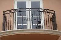 Wrought Iron Balcony Railing Grill