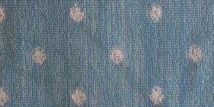 Lushomes Blue Polka Dots Fluffy Face Towels Set