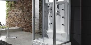 Crystal Steam Shower Cabin