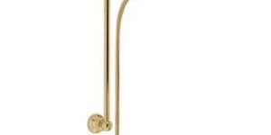 Woven Gold Shower Panel