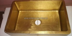 4002 Front Apron Brass Kitchen Sink