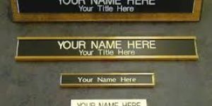 Name Plate Printing Service