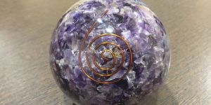 Amethyst Orgone Ball
