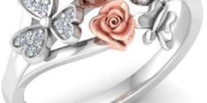 White Gold Diamond Engagement Ring