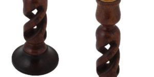 Wooden Candle Holder