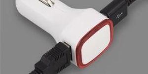 USB BACKLIT CAR CHARGER