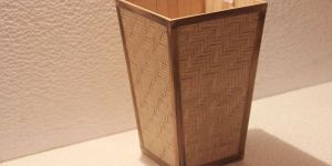 Bamboo Waste Basket