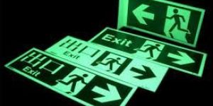 Photoluminescent Signs