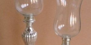 Hurricane Glass Candle Stand