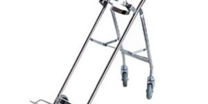 Stainless Steel Oxygen Cylinder Trolley