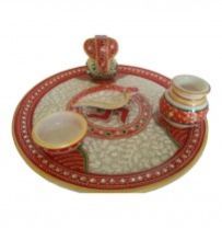 Marble Pooja Thali