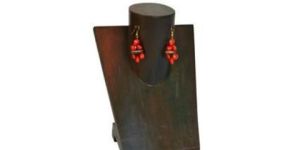 Bamboo Seed Ear Ring