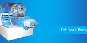 Twin Worm Duplex Vacuum Plodder